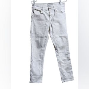 Gap girlfriend denim jeans color white size US4 /27R